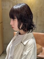 リブロ(liblo)&nbsp;レイヤーボブ × パーマ【liblo】