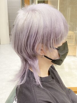 デイズ(days) ホワイトヘアカラー　ウルフショート　DAYS 中村