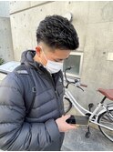 極道パーマ 宮城リョータ風パーマ ショートパーマ 短髪パーマ