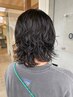 【メンズも使える】カット＋パーマ＋（生オイルトリートメントor炭酸スパ）