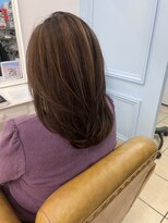 シャルティア(SHALLTIA)&nbsp;明るい白髪染め【山口市美容室】【山口市ハイトーンカラー】