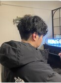 王道スパイラルパーマ