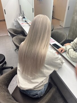 キング 枚方店(K!ng) 縮毛矯正髪質改善ハイライトレイヤーカット枚方美容室エクステ