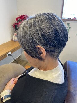 小さな美容室 ハナ(hana) 年配のオシャレなお客様♪