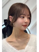 ロンドヴァリー 渋谷店(Lond vallee)&nbsp;小顔カットセミレディ顔周りレイヤー髪質改善