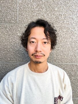 ミスターマウントロックバーバーショップ(MR.MT.ROCK BARBER SHOP) ミディアムパーマ