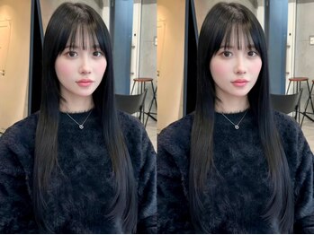 ソラ 表参道(SORA)の写真/こだわりの酸性ストレートで、髪質改善。ダメージを最小限に抑え、ツヤ感のあるナチュラルなストレートへ。