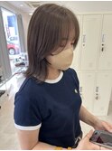 ブリーチ無しダブルカラー【赤み消しベージュ】
