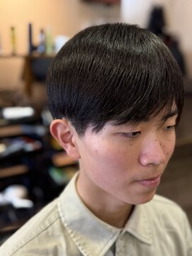 クラッキ ヘアークリエイション(CRAQUE hair creation) ナチュラルマッシュ×ノーセット