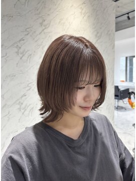 アール(ART) ココアミルク×レイヤーボブ