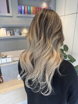 シエル バイ ケンジ 登戸 生田(CIEL by KENJE)&nbsp;ハイトーンバレイヤージュ