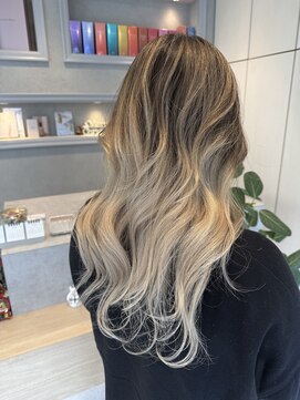 シエル バイ ケンジ 登戸 生田(CIEL by KENJE) ハイトーンバレイヤージュ