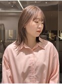 ピンクベージュ/ピンクグレージュ/ダブルカラー/恵比寿サロン