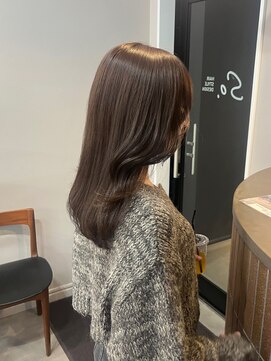 シャルム バイ ルチア(Charme by Luccica) maron beige color