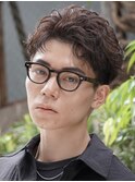 仙台アクティブショートフェザーパーマルーズショート刈り上げ