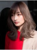 ハッシュカットバタフライカット顔回りカットカーテンバング