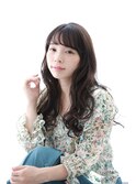 シアーウェーブセミロング