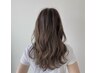 カット&カラーリタッチ【3ヶ月以内】&トリートメント