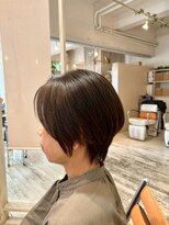 アシャ ヘアー ソリューション 神戸店(asha hair solution) ミルクティーブロンド/ダークブルー/デジタルパーマ/摂津本山