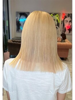 hair salon  DEN【7月中旬NEW OPEN（予定）】の写真/【名駅太閤通NEWOPEN★】ハイトーンや落ち着いた暗めカラーまでスペシャリストの施術で透明感カラーを実現!