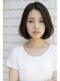 30代40代大人可愛いワンカールボブ 似合わせ
