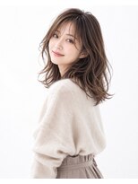 ツミカヘアーサロン(TSUMICA hair salon)&nbsp;大人可愛い韓国風レイヤーミディ