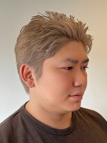エリマ 横浜西口(elima)&nbsp;ホワイトブロンドのスパイキーショート◎
