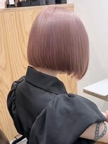 ミラ 新宿(MILA)&nbsp;透明感ブリーチダブルカラー/イメチェンハイトーンボブ/新宿