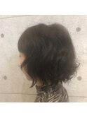都会風アンニュイウェーブボブ