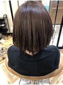 大人雰囲気の前下がりボブ☆担当 副店長 川上功介
