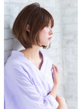 ジョエミバイアンアミ(joemi by Un ami) joemi 無造作カールボブディイエッジショート丸みショート 花野