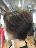 グラデーションショート[髪質改善][芦屋][夙川][甲南山手][東灘]