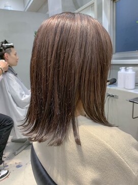 テトヘアー(teto hair) ラベンダーベージュ、透け感カラー、パープル