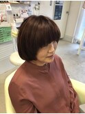 大人のマッシュボブ