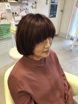 ビューティーサロン クレマン(Beauty salon a.cr'emant.) 大人のマッシュボブ