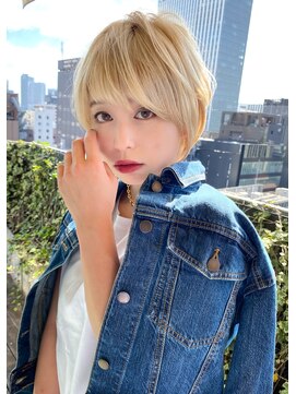 アヴァロン(AVALON) ひし形ショートボブ/センシュアルショート【mag佐藤聖】