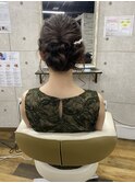 ふんわりヘアセット☆