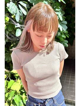 チュダック(ChuDuck) 韓国風《インナーホワイト》ブリーチ/ケアブリーチ/ダブルカラー