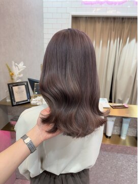 ロンド レア 天神大名店(Lond Le’a) 天神大名ダブルカラーケアブリーチラベンダーグレージュ韓国