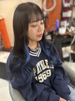 ルフレ 新宿本店1st(Reflet)&nbsp;インナーエクステ/ディープブルー