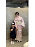 ヘアアレンジ+着付