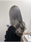 シルバーカラーブリーチカラーハイトーンカラー