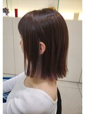 シルバーカラーのちょい見えイヤリングカラー♪
