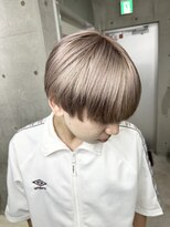 ダンク(DUNK)&nbsp;ミルクティーベージュ/メンズマッシュ/ハイトーン