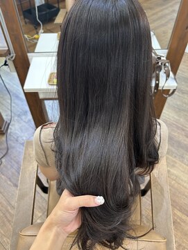 ヘアリゾート リノ(Hair resort Lino) オリーブグレージュ×レイヤー
