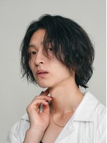 レタッチ バイ フィフス 天神大名(RETOUCH by fifth)&nbsp;シャドウパーマスパイラルパーマツーブロックメンズパーマ束感