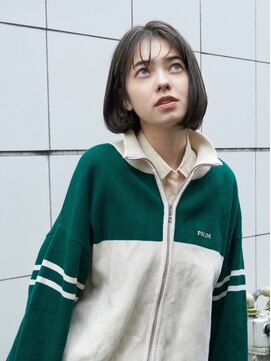 ルームヘア 笹塚フレンテ前店(Room hair) ボブ/グレージュ/大人女性/レイヤー/ショート[笹塚]