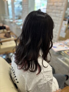 ヘアーリール 横代店(Hair Rire) インナーカラー