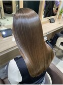 オリーブベージュ髪質改善