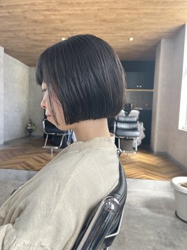 サクラ 岐阜(SAKURA) ミニボブ　切りっぱなしボブ　髪質改善　岐阜